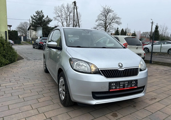 Skoda Citigo cena 16999 przebieg: 129000, rok produkcji 2013 z Chełm małe 92